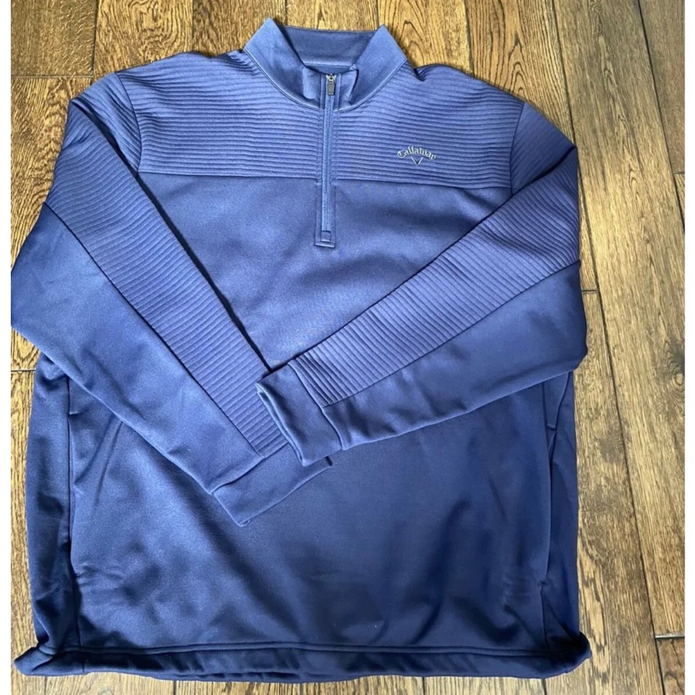 Callaway 1/2 zip fleece pullover